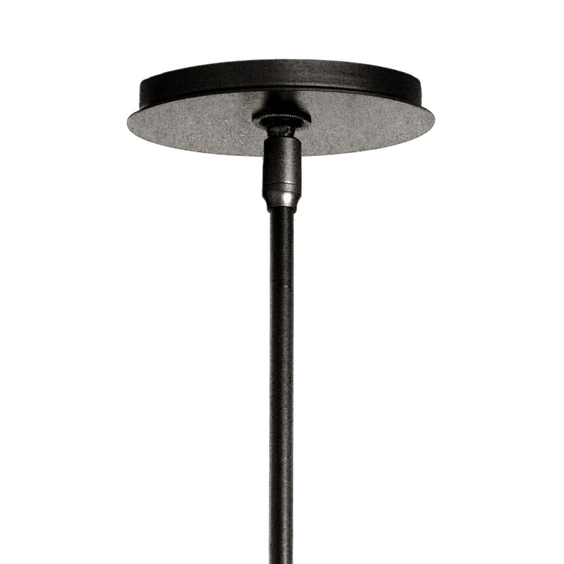 Hubbardton Forge 187660-SKT-MULT-20-GG0137 One Light Mini Pendant, Natural Iron