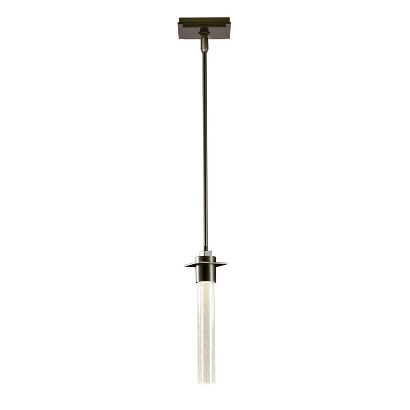 Hubbardton Forge 187910-SKT-MULT-07-II0254 One Light Mini Pendant, Dark Smoke