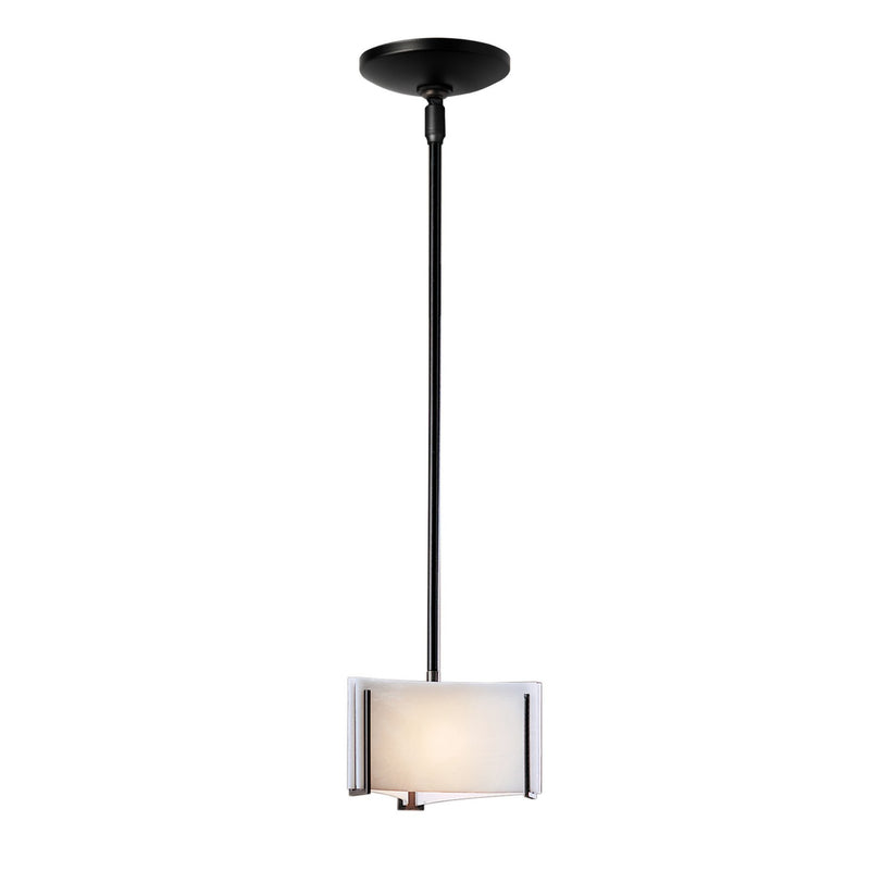 Hubbardton Forge 188100-SKT-MULT-10-BB0156 One Light Mini Pendant, Black