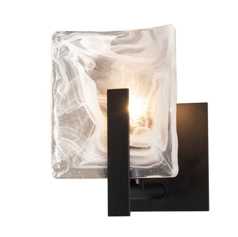 Hubbardton Forge 201311-SKT-10-YR0719 One Light Bath Sconce, Black