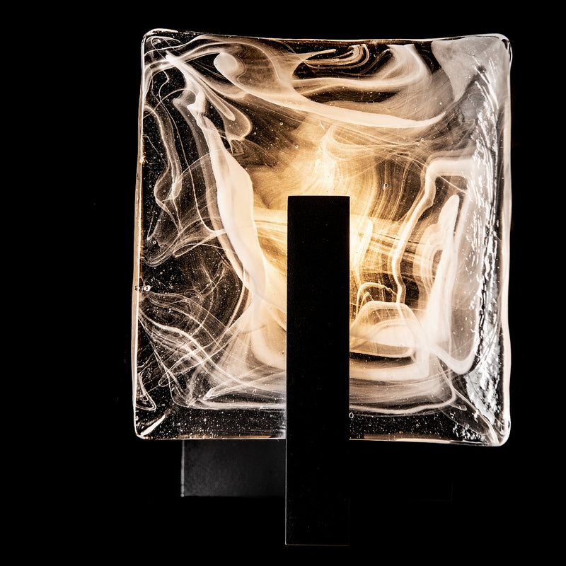 Hubbardton Forge 201311-SKT-10-YR0719 One Light Bath Sconce, Black