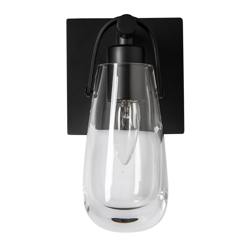 Hubbardton Forge 201330-SKT-10-ZM0718 One Light Bath Sconce, Black