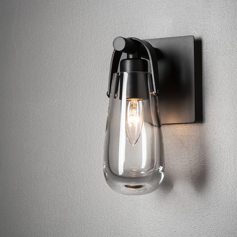 Hubbardton Forge 201330-SKT-10-ZM0718 One Light Bath Sconce, Black