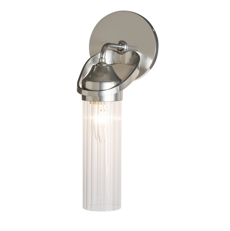 Hubbardton Forge 201344-SKT-85-ZM0634 One Light Bath Sconce, Sterling