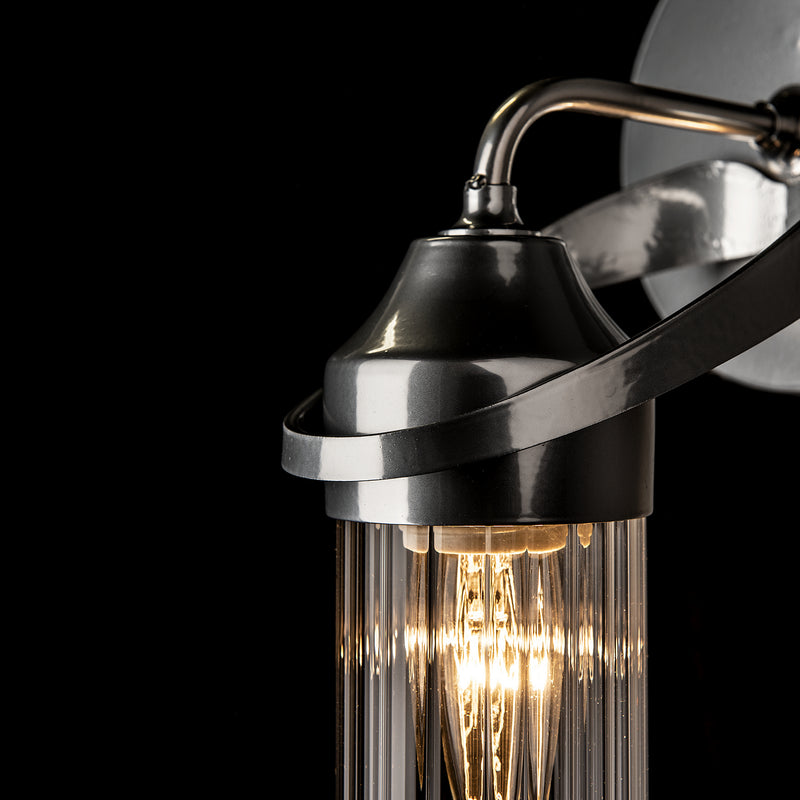 Hubbardton Forge 201344-SKT-85-ZM0634 One Light Bath Sconce, Sterling