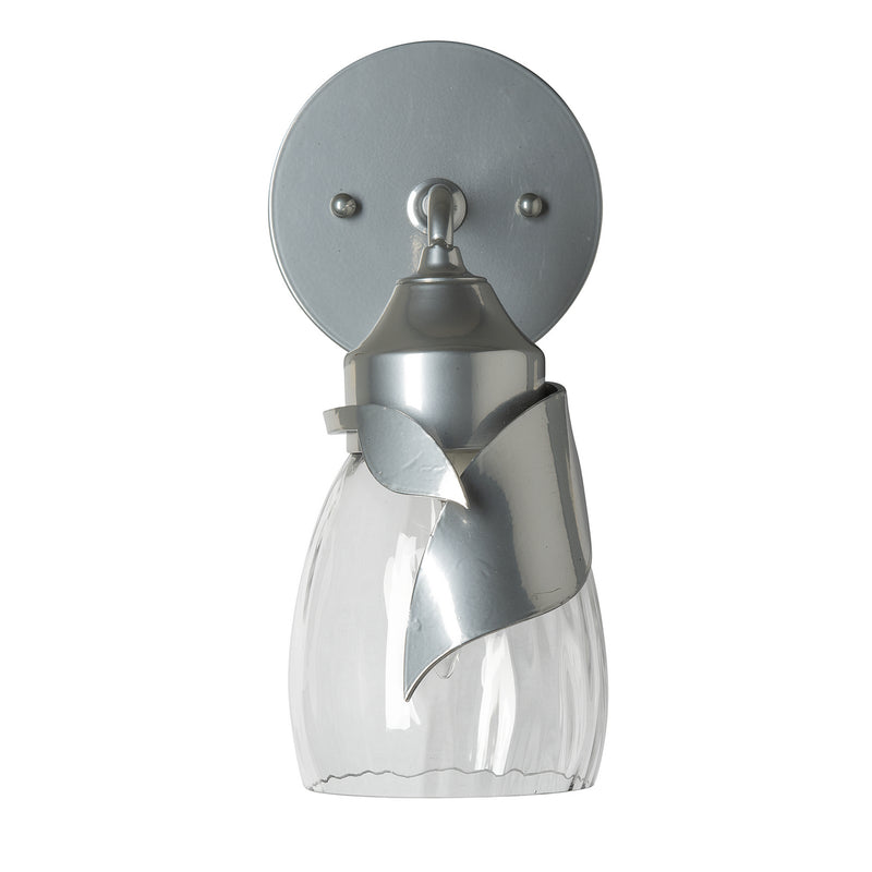 Hubbardton Forge 201350-SKT-85-LL0330 One Light Bath Sconce, Sterling
