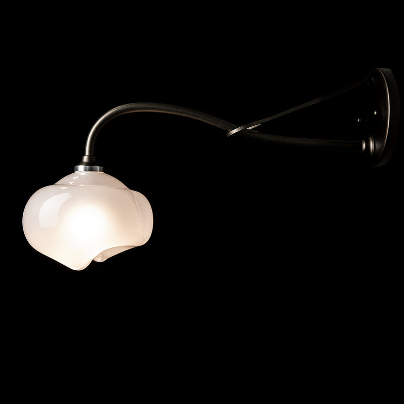 Hubbardton Forge 201371-SKT-14-FD0710 One Light Wall Sconce, Oil Rubbed Bronze