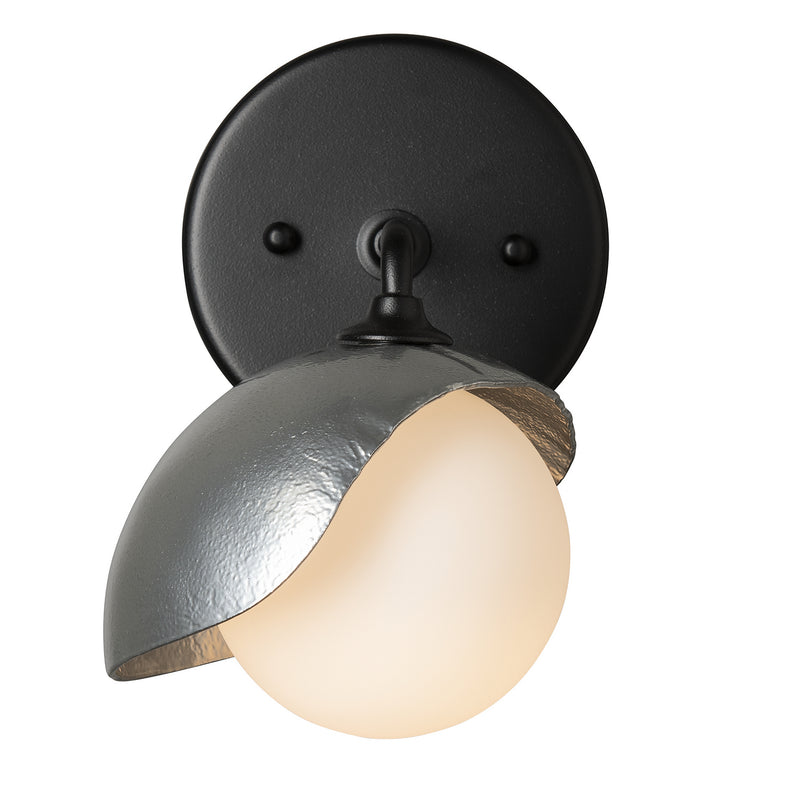 Hubbardton Forge 201372-SKT-10-85-GG0711 One Light Bath Sconce, Black