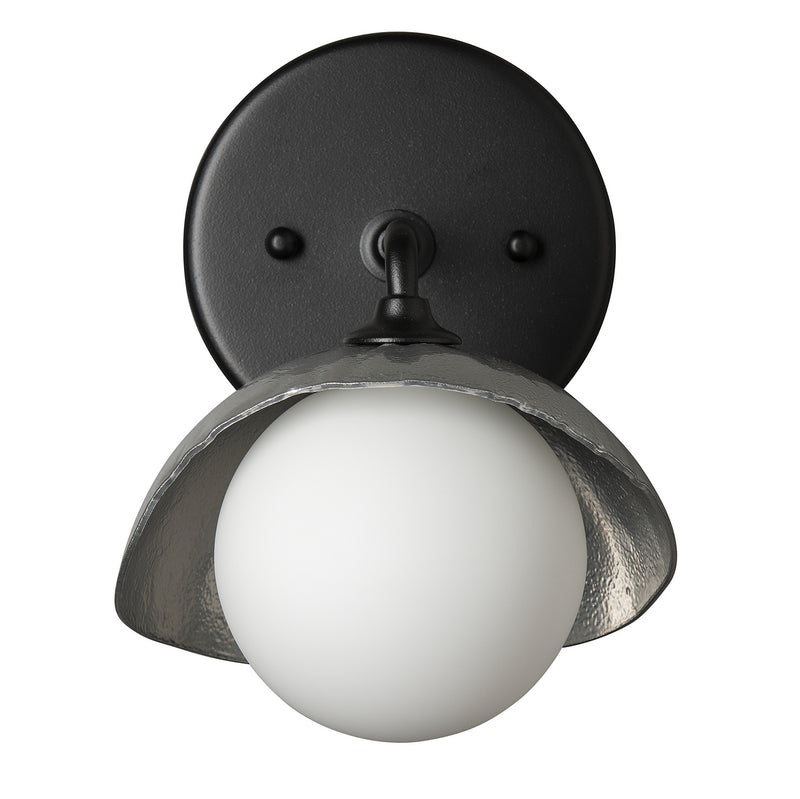 Hubbardton Forge 201372-SKT-10-85-GG0711 One Light Bath Sconce, Black