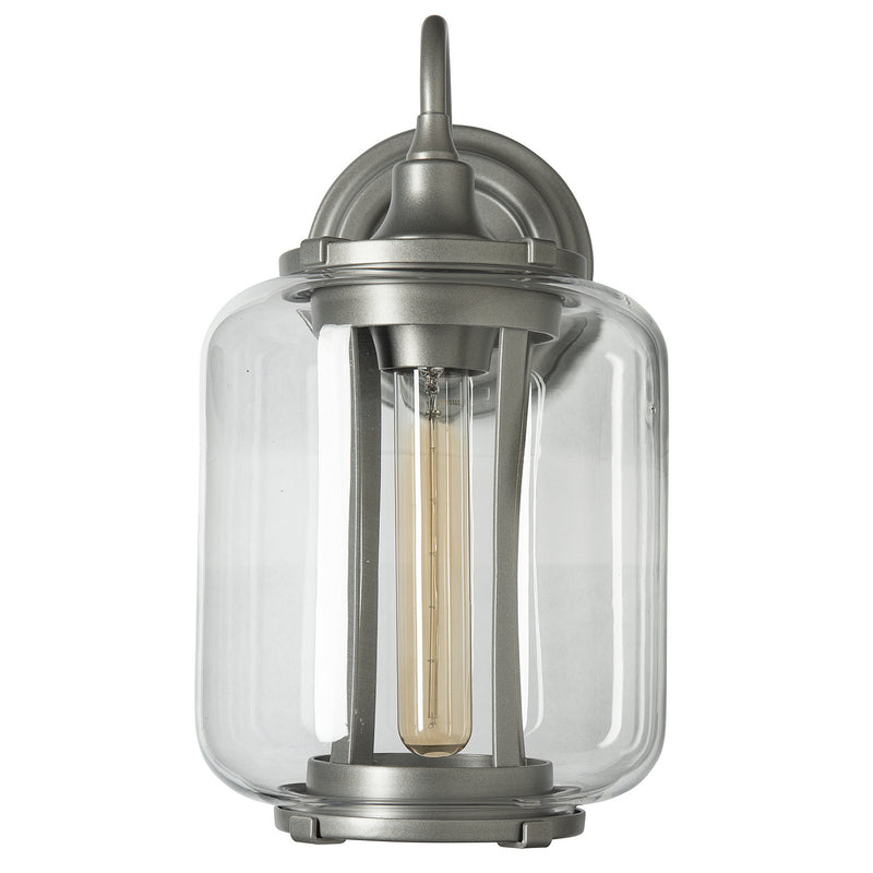 Hubbardton Forge 302551-SKT-78-ZM0723 One Light Outdoor Wall Sconce, Coastal Burnished Steel