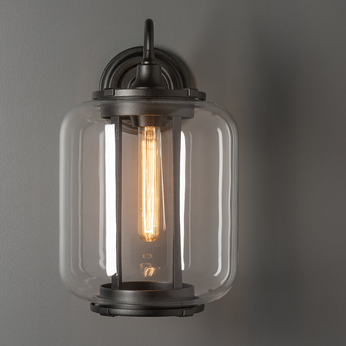 Hubbardton Forge 302553-SKT-14-ZM0724 One Light Outdoor Wall Sconce, Coastal Oil Rubbed Bronze