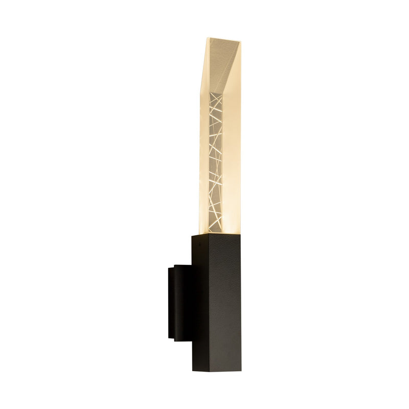 Hubbardton Forge 302620-SKT-80-ZM0618 Two Light Outdoor Wall Sconce, Coastal Black