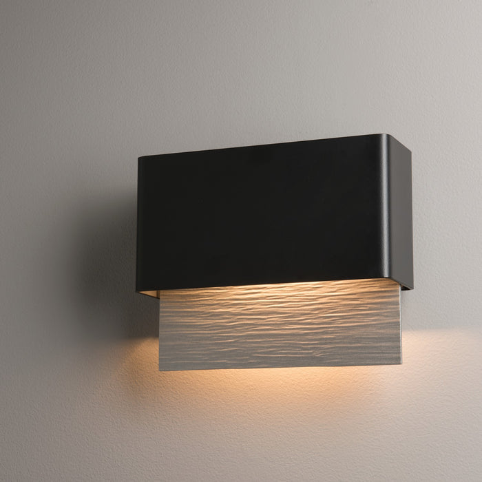 Hubbardton Forge 302630-LED-80-78 LED Outdoor Wall Sconce, Coastal Black