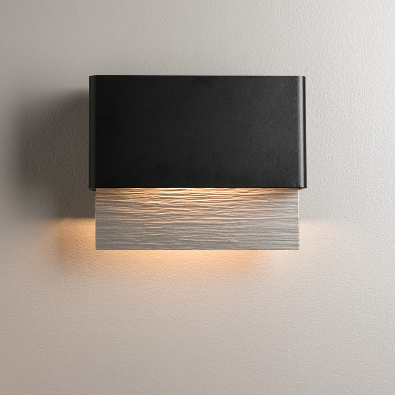 Hubbardton Forge 302630-LED-80-78 LED Outdoor Wall Sconce, Coastal Black