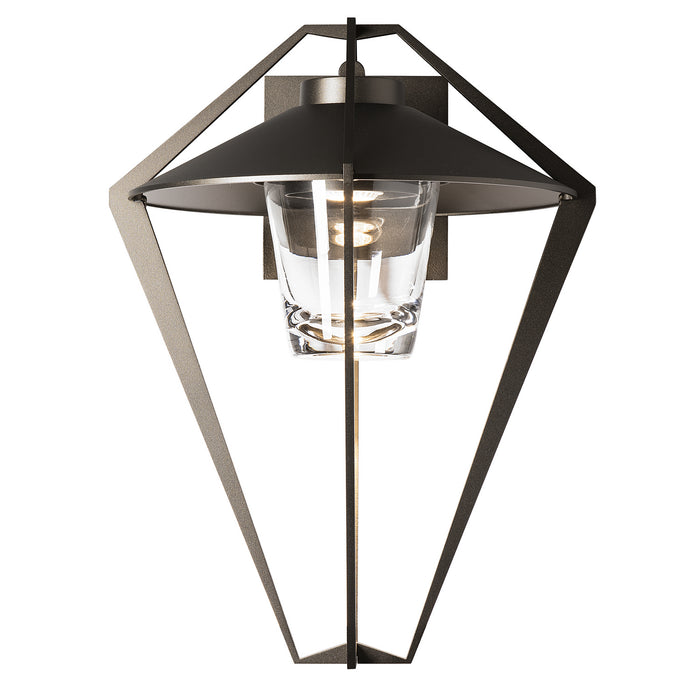Hubbardton Forge 302651-SKT-14-ZM0726 One Light Outdoor Wall Sconce, Coastal Oil Rubbed Bronze