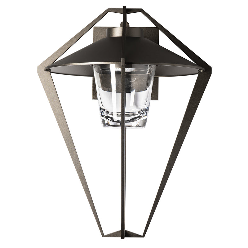 Hubbardton Forge 302651-SKT-14-ZM0726 One Light Outdoor Wall Sconce, Coastal Oil Rubbed Bronze