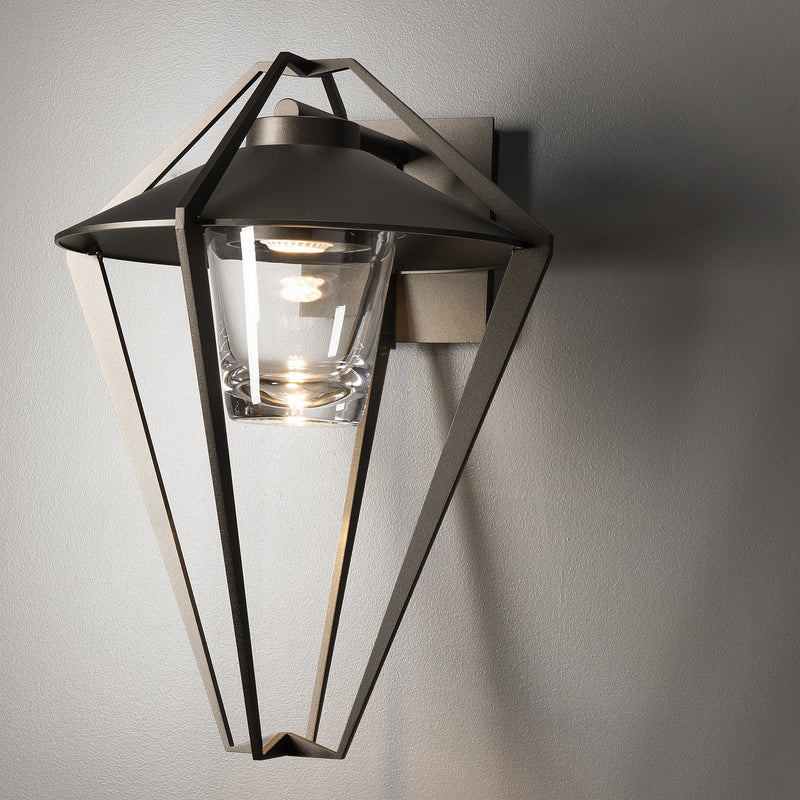 Hubbardton Forge 302651-SKT-14-ZM0726 One Light Outdoor Wall Sconce, Coastal Oil Rubbed Bronze
