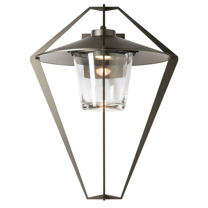 Hubbardton Forge 302652-SKT-14-ZM0727 One Light Outdoor Wall Sconce, Coastal Oil Rubbed Bronze