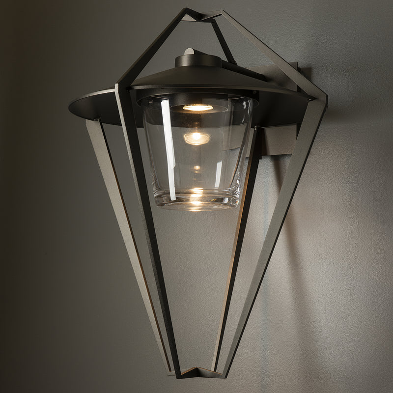 Hubbardton Forge 302652-SKT-14-ZM0727 One Light Outdoor Wall Sconce, Coastal Oil Rubbed Bronze