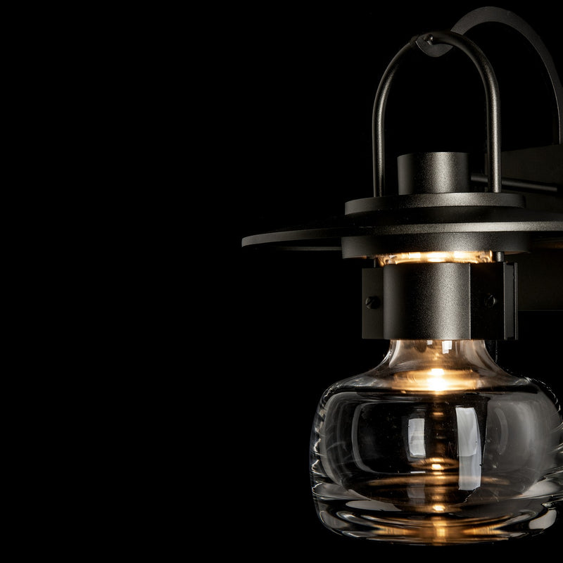 Hubbardton Forge 303005-SKT-14-ZM0447 One Light Outdoor Wall Sconce, Coastal Oil Rubbed Bronze