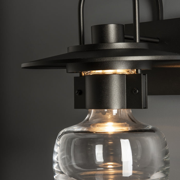 Hubbardton Forge 303005-SKT-14-ZM0447 One Light Outdoor Wall Sconce, Coastal Oil Rubbed Bronze