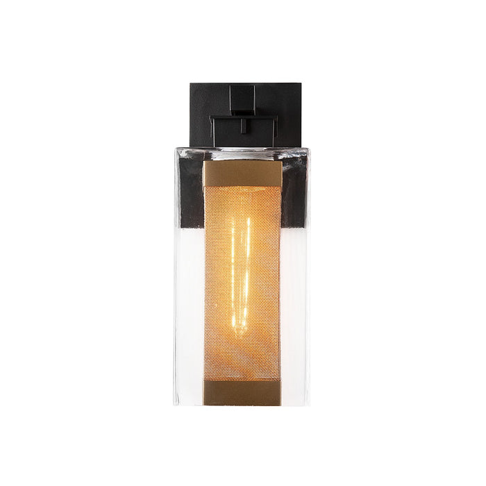 Hubbardton Forge 304852-SKT-80-70-ZM0093 One Light Outdoor Wall Sconce, Coastal Black