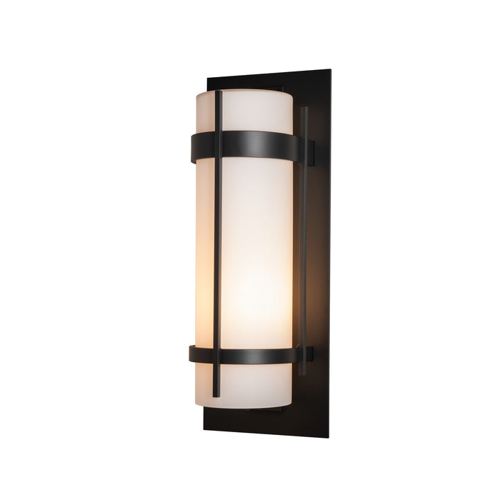 Hubbardton Forge 305895-SKT-80-GG0240 One Light Outdoor Wall Sconce, Coastal Black