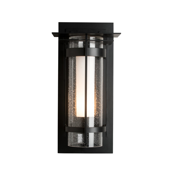 Hubbardton Forge 305997-SKT-80-ZS0655 One Light Outdoor Wall Sconce, Coastal Black