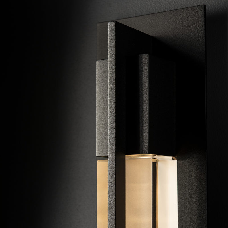 Hubbardton Forge 306405-SKT-14-ZM0333 One Light Outdoor Wall Sconce, Coastal Oil Rubbed Bronze