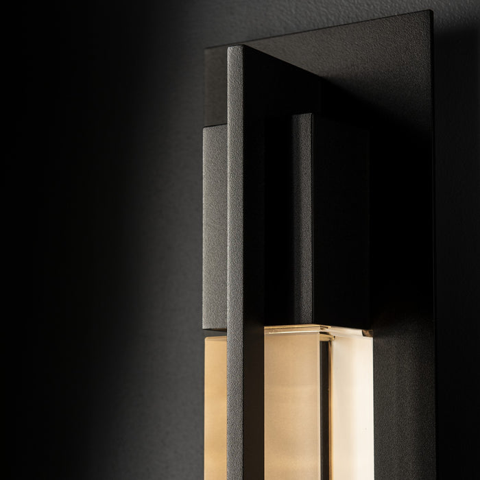 Hubbardton Forge 306405-SKT-14-ZM0333 One Light Outdoor Wall Sconce, Coastal Oil Rubbed Bronze