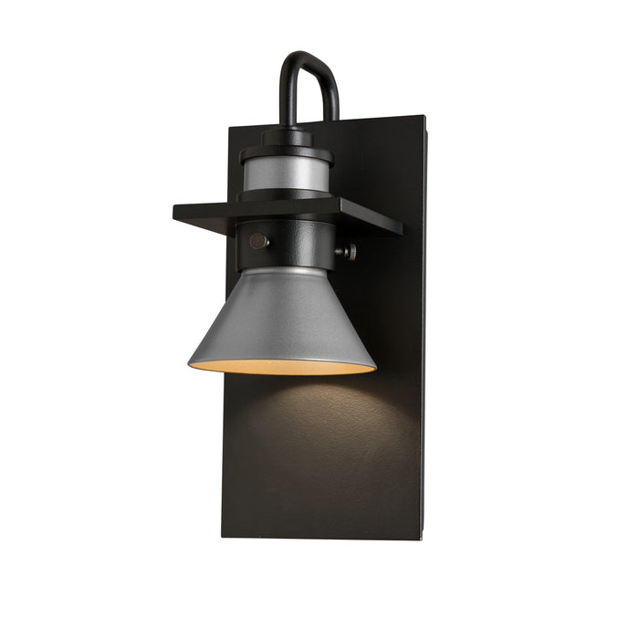 Hubbardton Forge 307716-SKT-80-78 One Light Outdoor Wall Sconce, Coastal Black