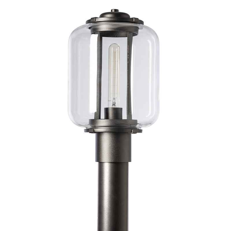 Hubbardton Forge 342553-SKT-14-ZM0724 One Light Outdoor Post Mount, Coastal Oil Rubbed Bronze