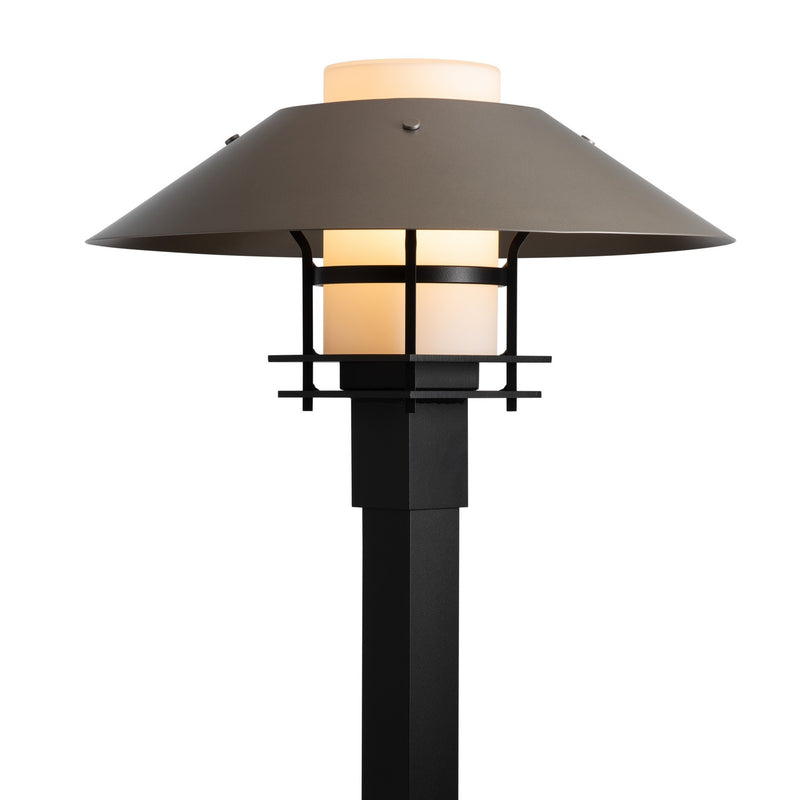 Hubbardton Forge 344227-SKT-80-78-GG0026 One Light Outdoor Post Mount, Coastal Black
