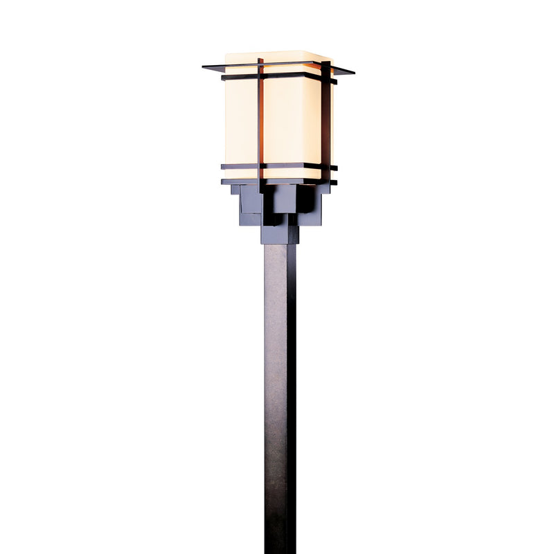 Hubbardton Forge 346013-SKT-80-GG0084 One Light Outdoor Post Mount, Coastal Black