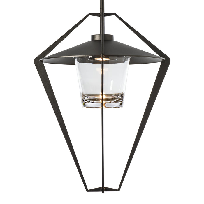 Hubbardton Forge 362651-SKT-MULT-14-ZM0727 One Light Outdoor Pendant/Semi-Flush, Coastal Oil Rubbed Bronze