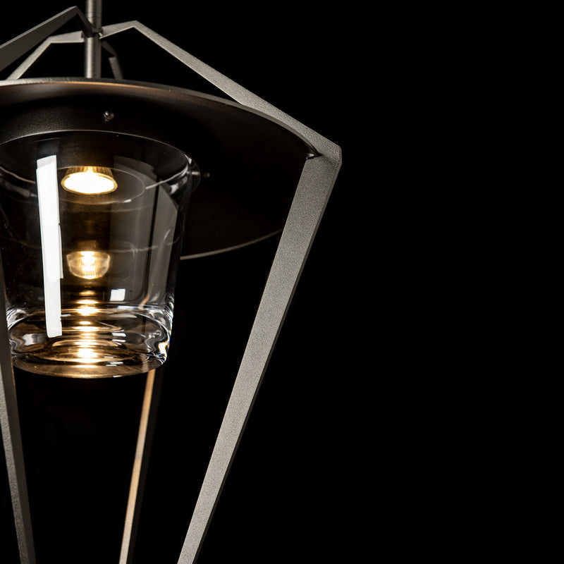 Hubbardton Forge 362651-SKT-MULT-14-ZM0727 One Light Outdoor Pendant/Semi-Flush, Coastal Oil Rubbed Bronze