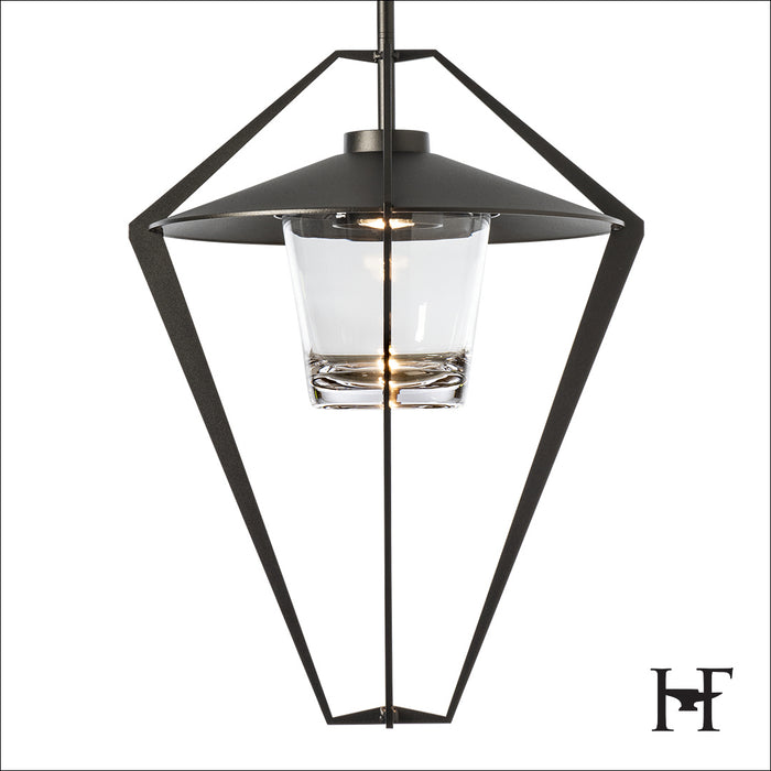 Hubbardton Forge 362651-SKT-MULT-14-ZM0727 One Light Outdoor Pendant/Semi-Flush, Coastal Oil Rubbed Bronze