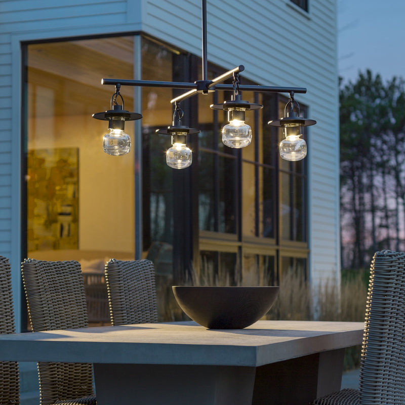 Hubbardton Forge 364212-SKT-MULT-80-ZM0435 LED Outdoor Pendant, Coastal Black