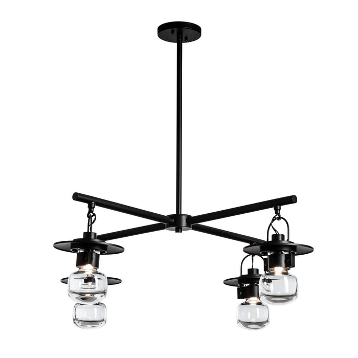 Hubbardton Forge 364212-SKT-MULT-80-ZM0435 LED Outdoor Pendant, Coastal Black