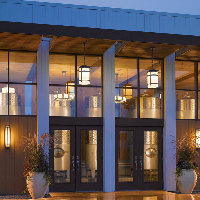 Hubbardton Forge 365894-SKT-80-GG0148 One Light Outdoor Fixture, Coastal Black