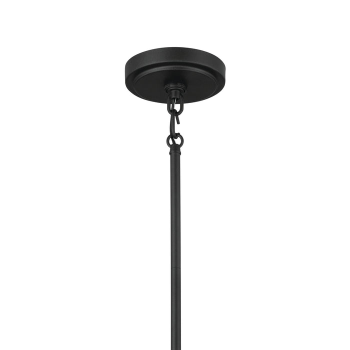 Kichler 52450BKT Three Light Mini Chandelier, Textured Black