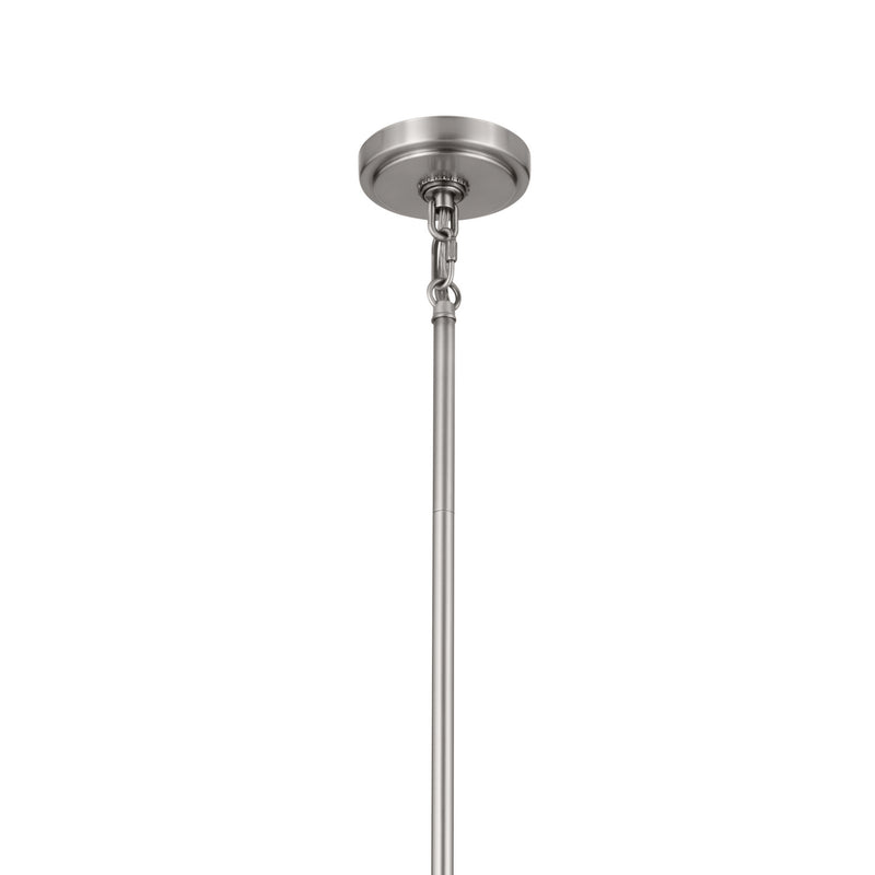 Kichler 52452CLP Nine Light Chandelier, Classic Pewter