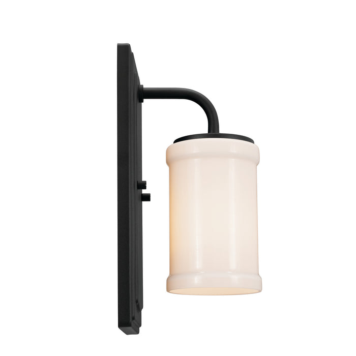 Kichler 52454BKT One Light Wall Sconce, Textured Black