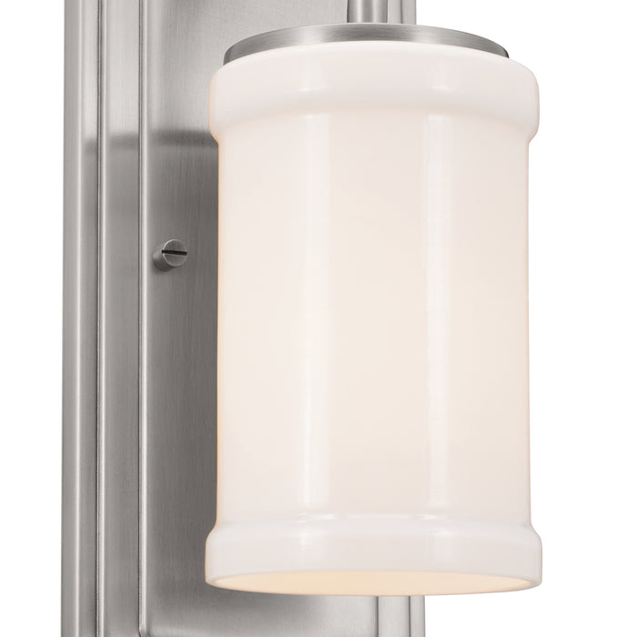 Kichler 52454CLP One Light Wall Sconce, Classic Pewter