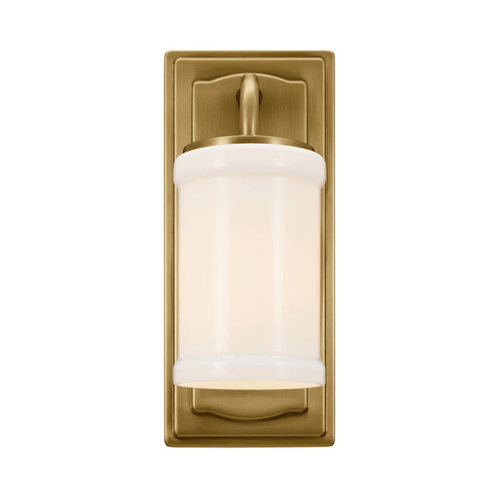 Kichler 52454NBR One Light Wall Sconce, Natural Brass