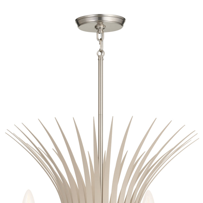 Kichler 52459NI Ten Light Chandelier, Brushed Nickel