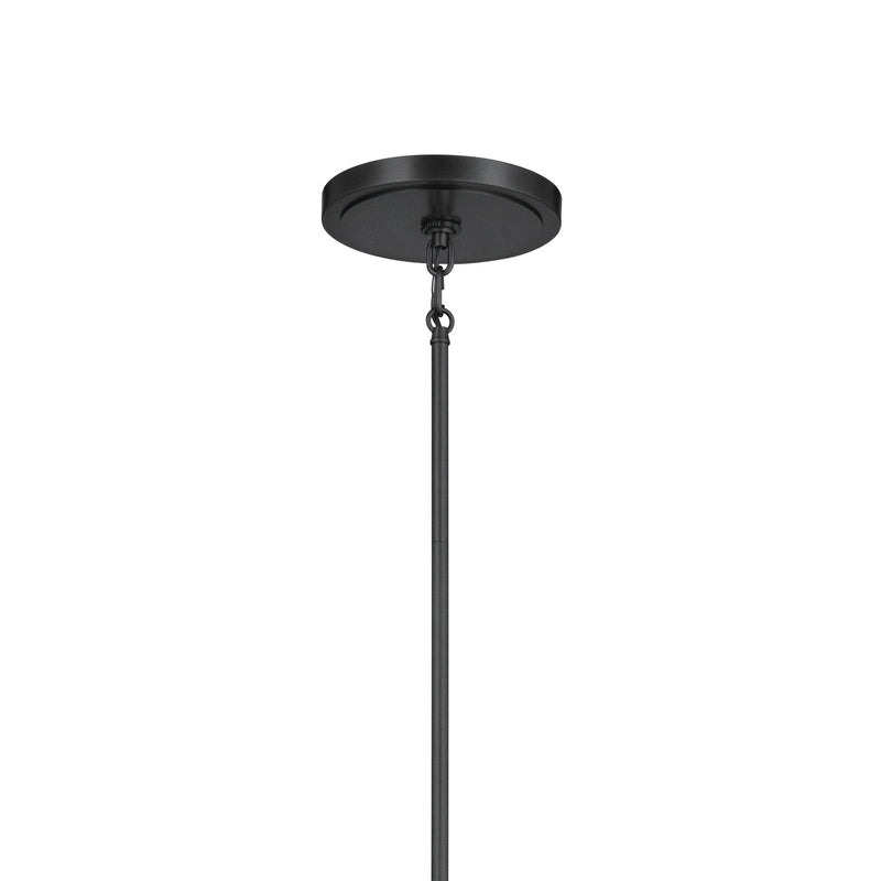 Kichler 52471BK Nine Light Chandelier, Black