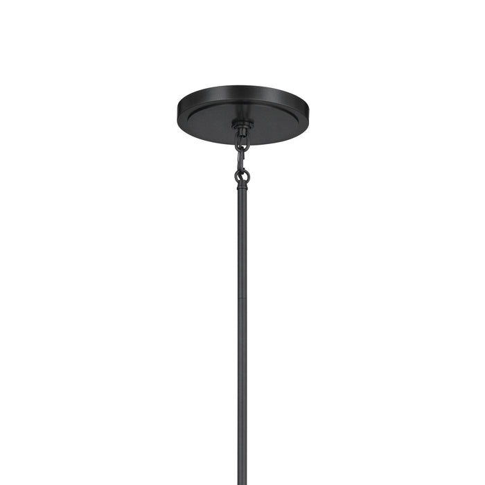 Kichler 52471BK Nine Light Chandelier, Black