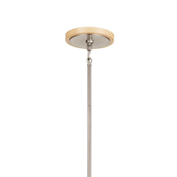 Kichler 52471NI Nine Light Chandelier, Brushed Nickel