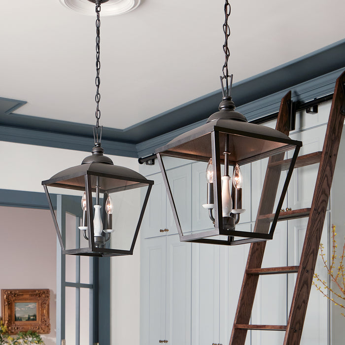 Kichler 52474AVI Two Light Pendant, Anvil Iron